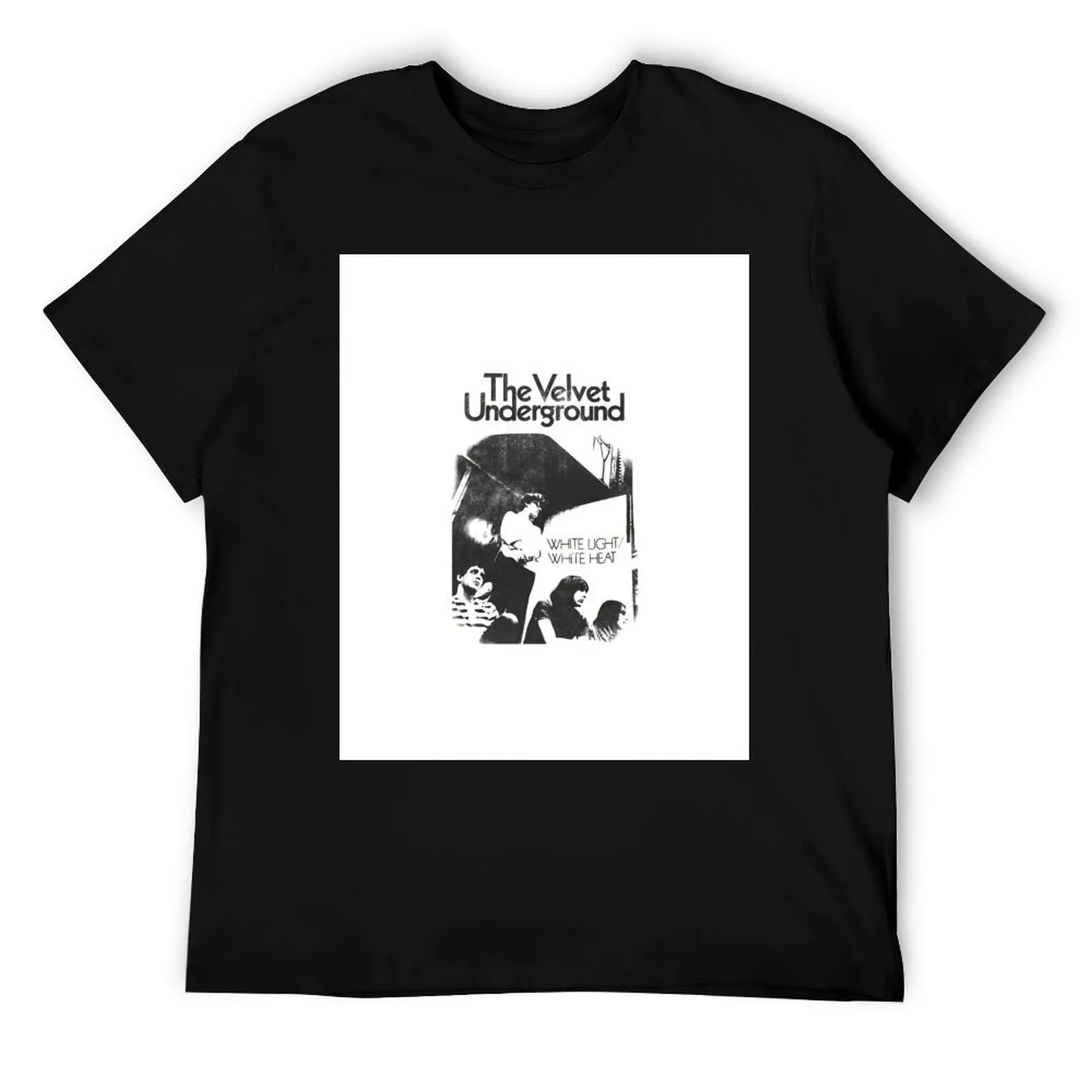 

Velvet Underground White Vintage T-Shirt man t shirt luxury man t shirts high quality luxury brand T-Shirt