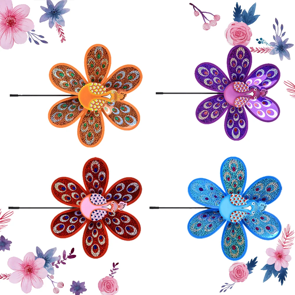 Outdoor Decor Creative Pinwheel Puzzle Educational Toy Kids Accessories Childrens Toys