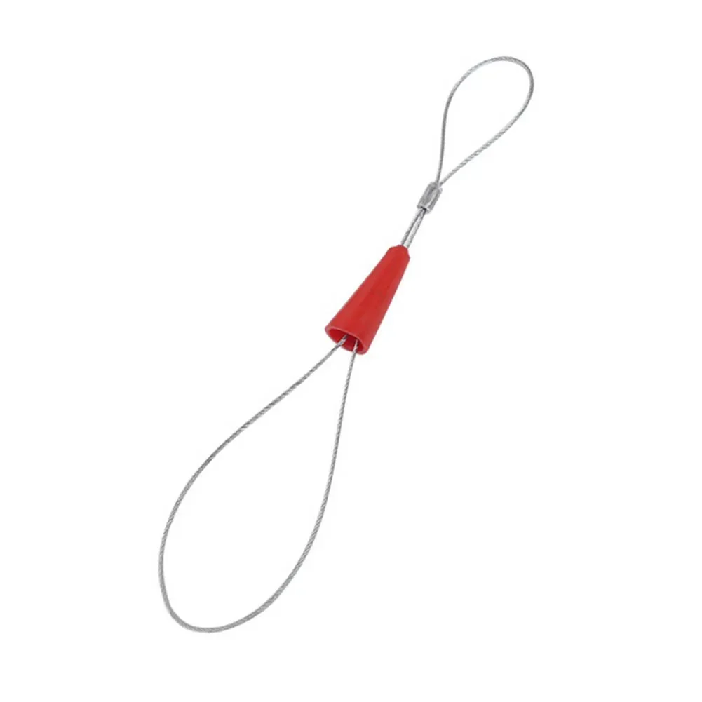 Fish Tape Puller Cable Puller Electrical Accessories Fastening Tool Silver Steel Wiring Accessories With Spring Brand New