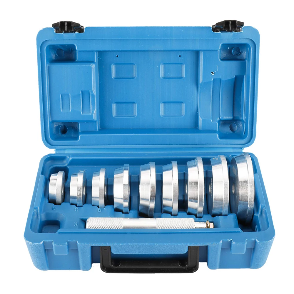 10pcs Car Axle Bushing Bearing Race & Seal Removal Install Driver Master Tool Set Driver Installer Set Remover Tool
