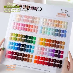 Eleanos 100 Colors Butterfly Serie Nail Gel Polish Whole Set Soak Off Jelly Gel With Color Chart 15ml High Quality Varnish Kit