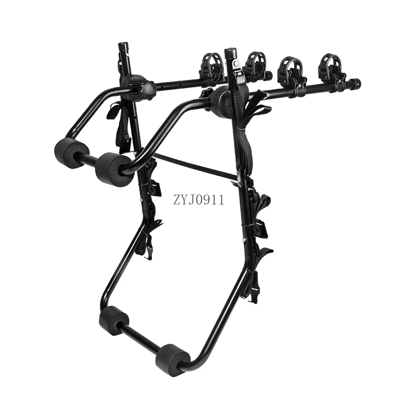 

Y Rear mounted mountain road bike, rear mounted roof rack, car luggage, non blocking license plate bracket equipment