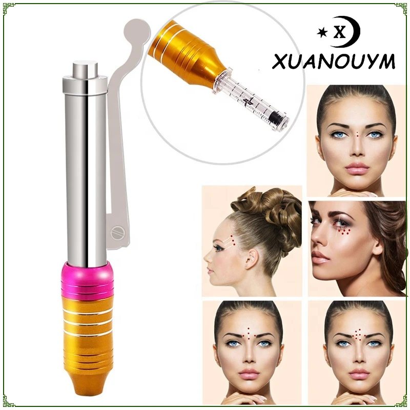 

0.3ML High-Pressure Hyaluron Pen Gun Anti-Wrinkle Lip Lifting Oxygen Jet Needleless Syringe for Skin Care