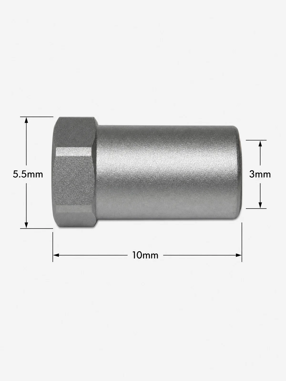 Ready to Ship Aluminum Hex Standoff M3 10mm Black Anodized PCB Spacer Pillar in Stock Fast Delivery