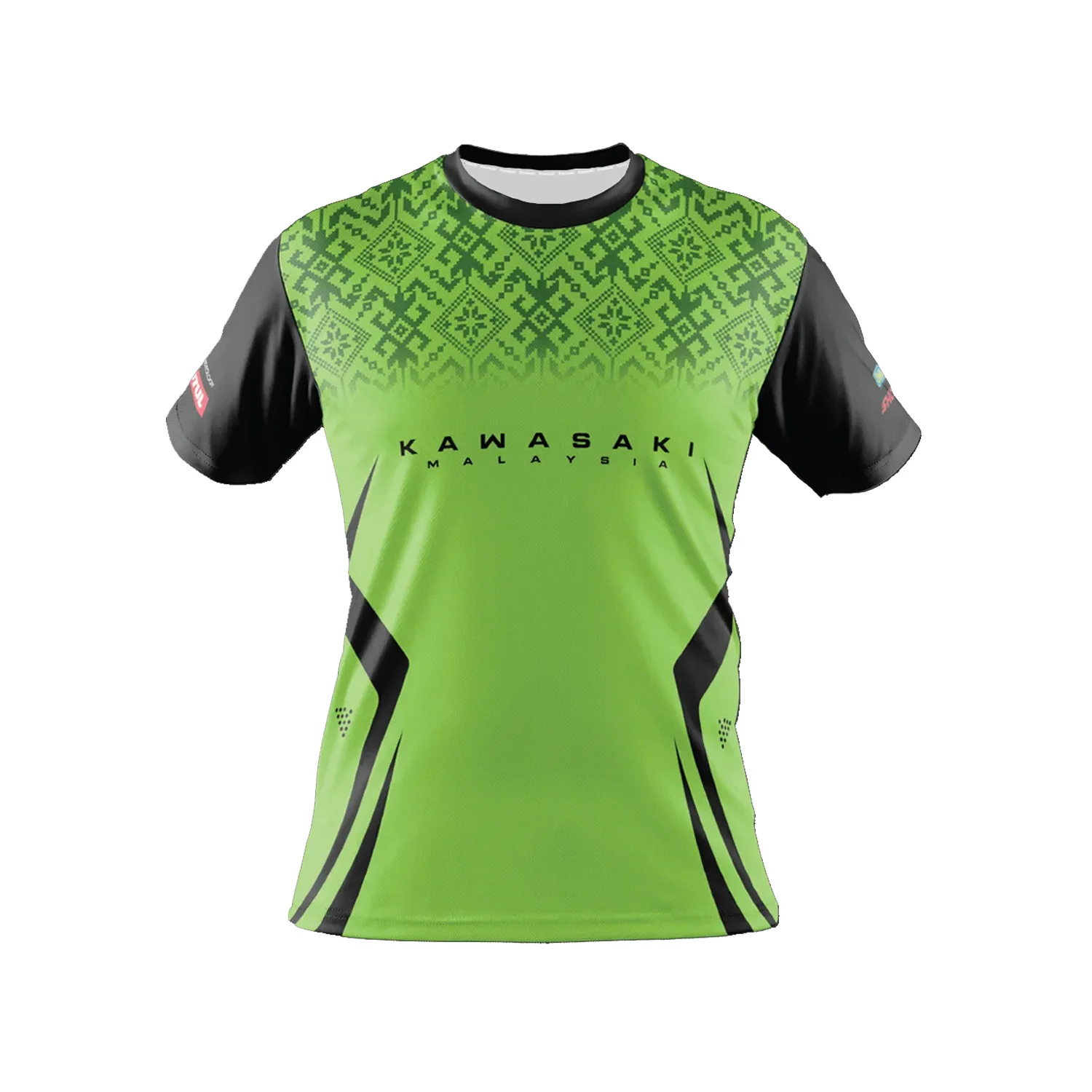 

Футболка Kawasaki Racing Jersey, новейшая летняя классическая футболка для езды на велосипеде на открытом воздухе, свободная футболка для взрослых, внедорожный мотоциклетный трикотаж