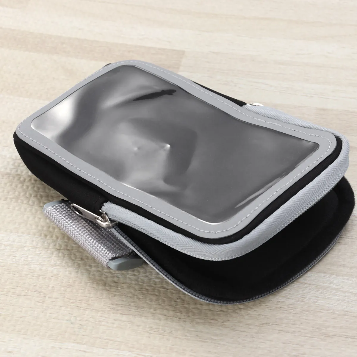 

Спортивная сумка на руку, водонепроницаемая, из дакрона, с регулируемым высокоэластичным ремнем, для бега на открытом воздухе, для телефона, ключей, денег, наушников, оранжевая