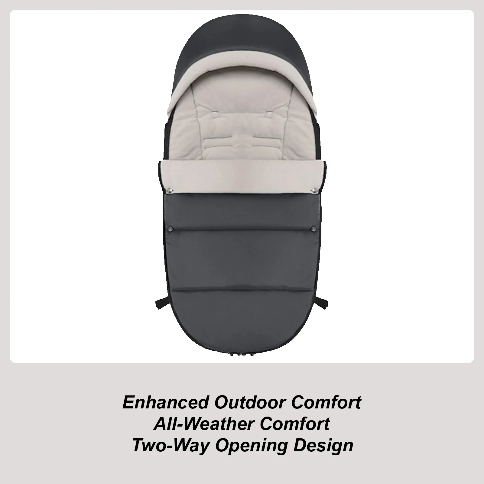 

Подножка для коляски, зимняя водонепроницаемая ветрозащитная универсальная мягкая накидка для ног, сумка для овсянки на коляске в холодную погоду для путешествий на открытом воздухе