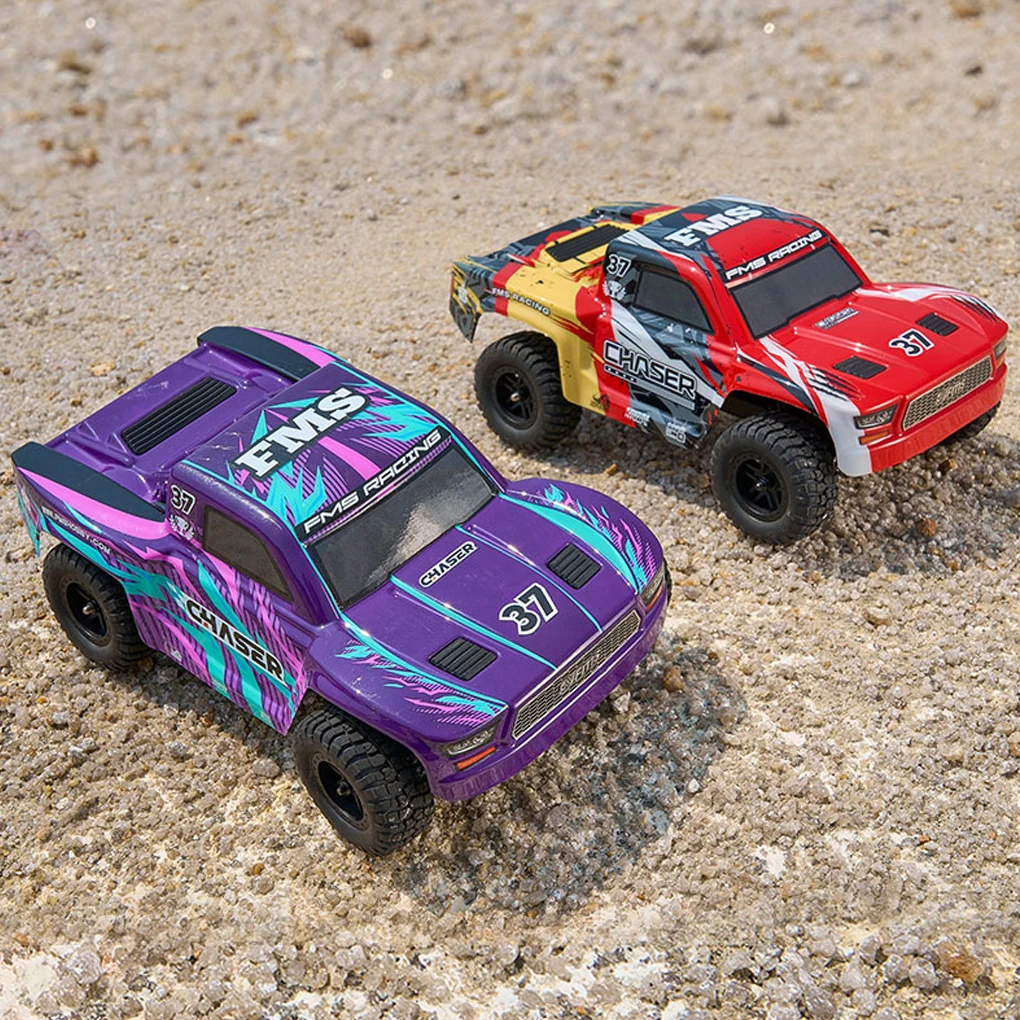 

1/24 Fsc24 Chaser Short Course Truck для Fms Fsc24 RTR 4WD Внедорожник Металлические двойные сервоприводы Электрический автомобиль с дистанционным управлением