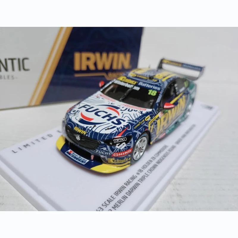 

Аутентичная гоночная модель автомобиля из сплава Holden ZB 2022, 1/43 год, классический сувенир для взрослых, подарок, статический дисплей