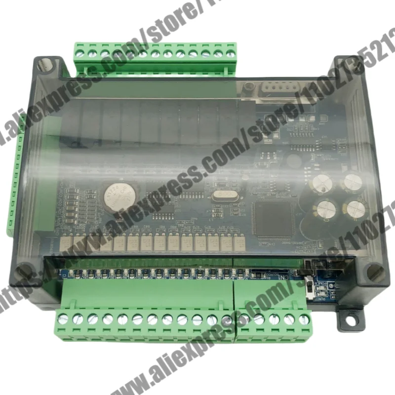 

FX3U-24MR PLC Industrial Control Board 14 Input 10 Output Analog 6AD 2DA 485 RTU Communication RTC High Speed Count 6CH 3K