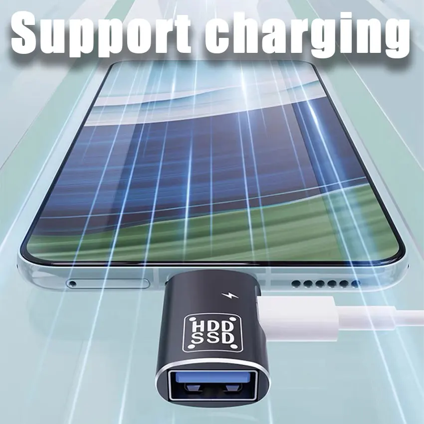 

1/3/5PCS Type C OTG Adapter UsB-C Male To UsB 2.0 Female Adapter For Macbook Xiaomi HUAWEl Samsung OTG Connector