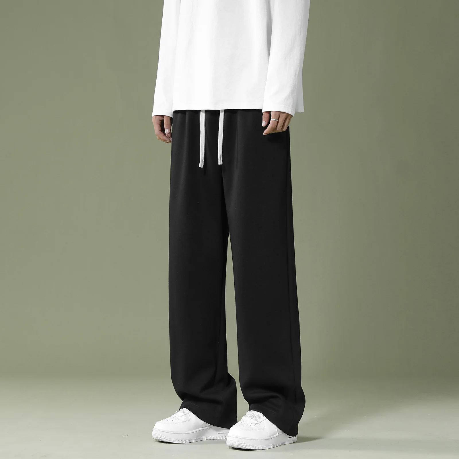 

Sports Pants Men's Spring and Autumn Straight Tube Loose 2025 New Men's Sanitary Pants Casual Men's Versatile Floor Pants