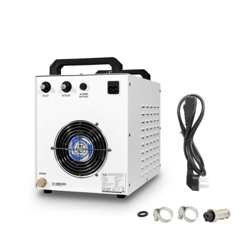 Chiller powietrza i wody Bluetimes S&A CW3000 CW5000 CW5200 do chłodzenia maszyn do grawerowania i cięcia laserem CO2, chłodzi rurę laserową 150W