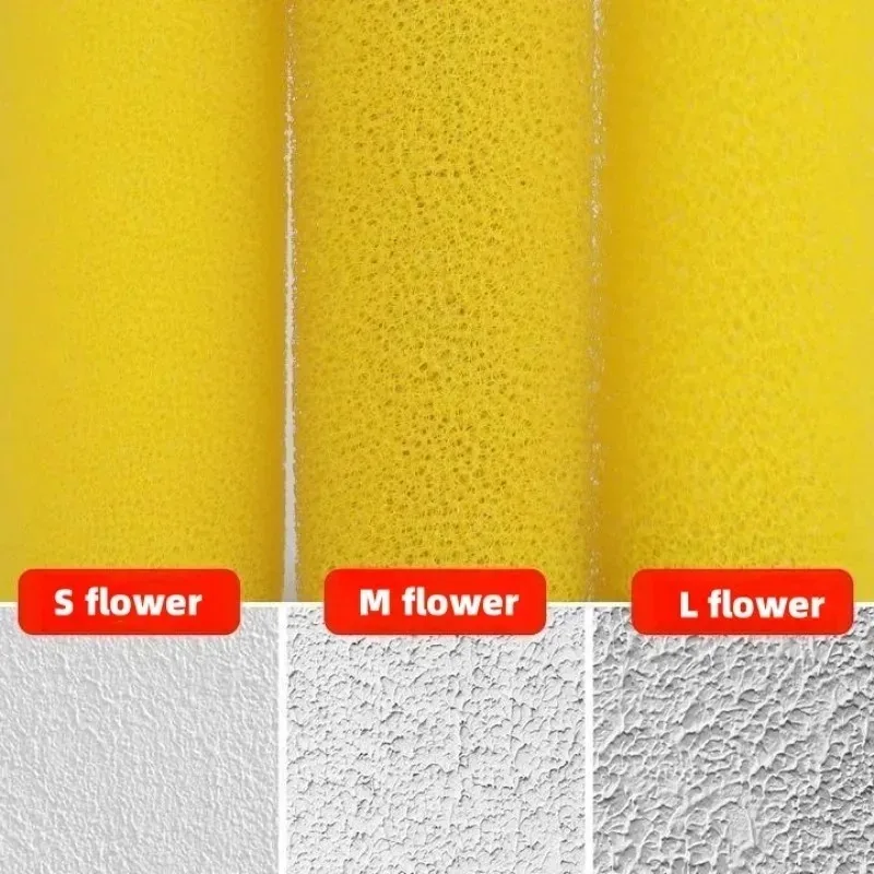 8/4 inches Proffesional Paint Rollers with Roller Frame Painting Decorating Sponge Rollers Art Sets Wall Ceilings Painting Brush