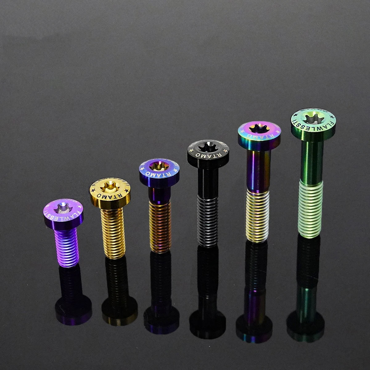 AliExpress RTAMO Gr5 Titanium Bolt M6/M8X15/20/25/30/35/40mm Highstrength Screw for Bike Motorcycle Car Modification