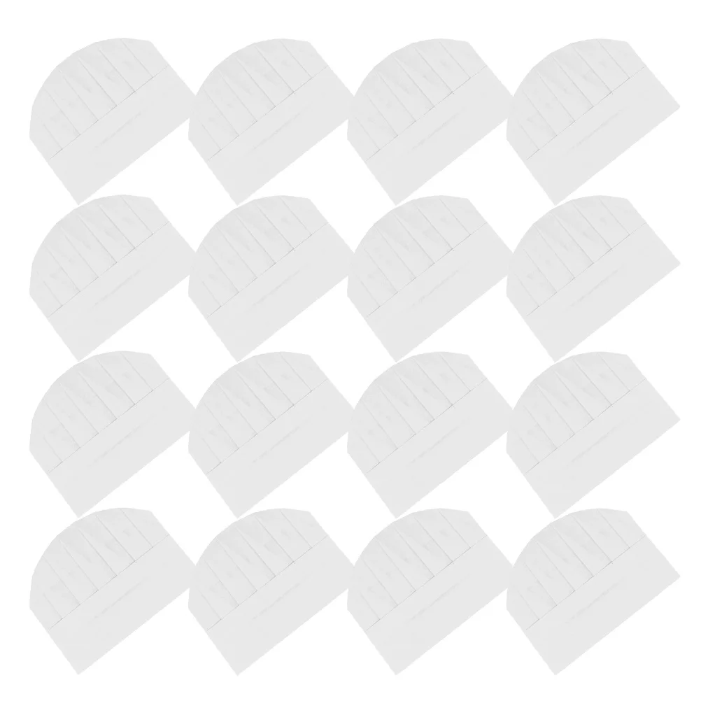 20 Stück Kochmützen, weiße Einweg-Backkappen aus Papier, kleine Kochmützen für Küchenpartys, Back-Sets, lustiges Anzieh-Set