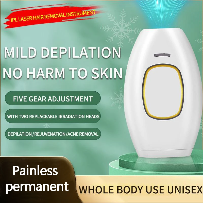 

Home Mini Portable IPL Hair Removal Device Permanent Painless Freezing Point Handheld Hair Removal Device