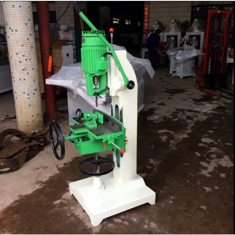 Woodworking square Hole Drilling Machine Small Wood Drilling and Tenoning Machine Wooden Tenon Machine