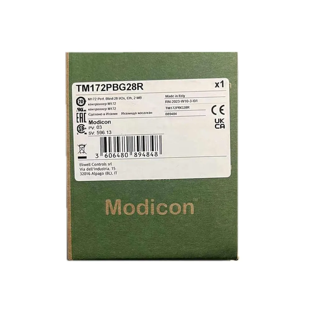 

New Original For Schneider PLC Module TM172PBG28R TM172PDG28R TM172PBG42R TM172PDG42R TM172PBG42RI TM172PBG28RI TM172E28R