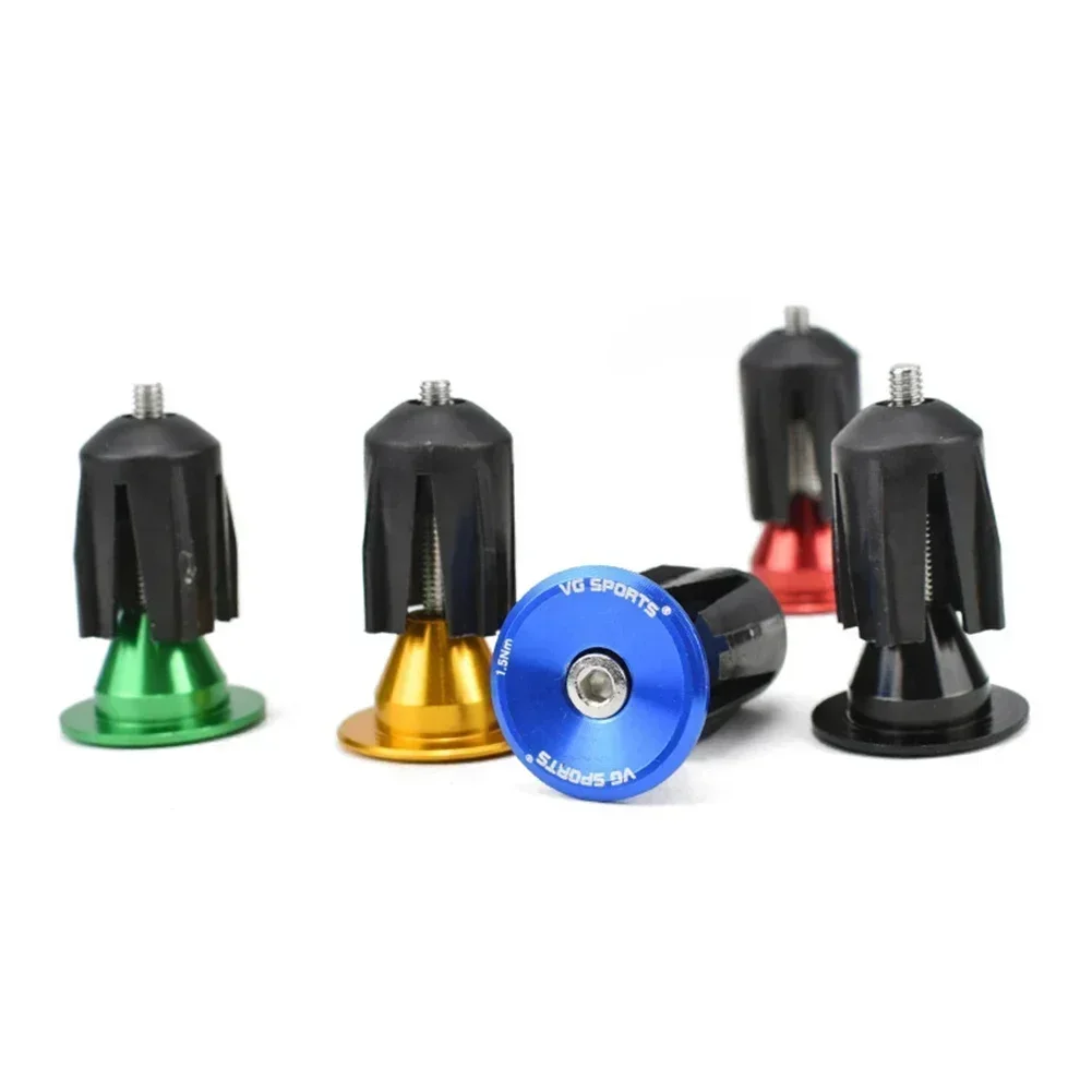 Road Bicycle Handlebar Grip Ends Cap Racing Cycling Handle Bar Plugs For 15-24mm Handlebars Motorcycle Handle Bar Ends Plug