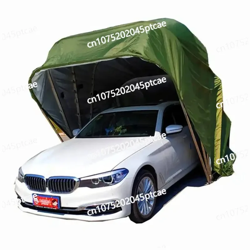 Car House  Manual Waterproof  Steel Retractable Garage Custom Shelter Carport Parking Canopy Galvanized Car Tent Portable