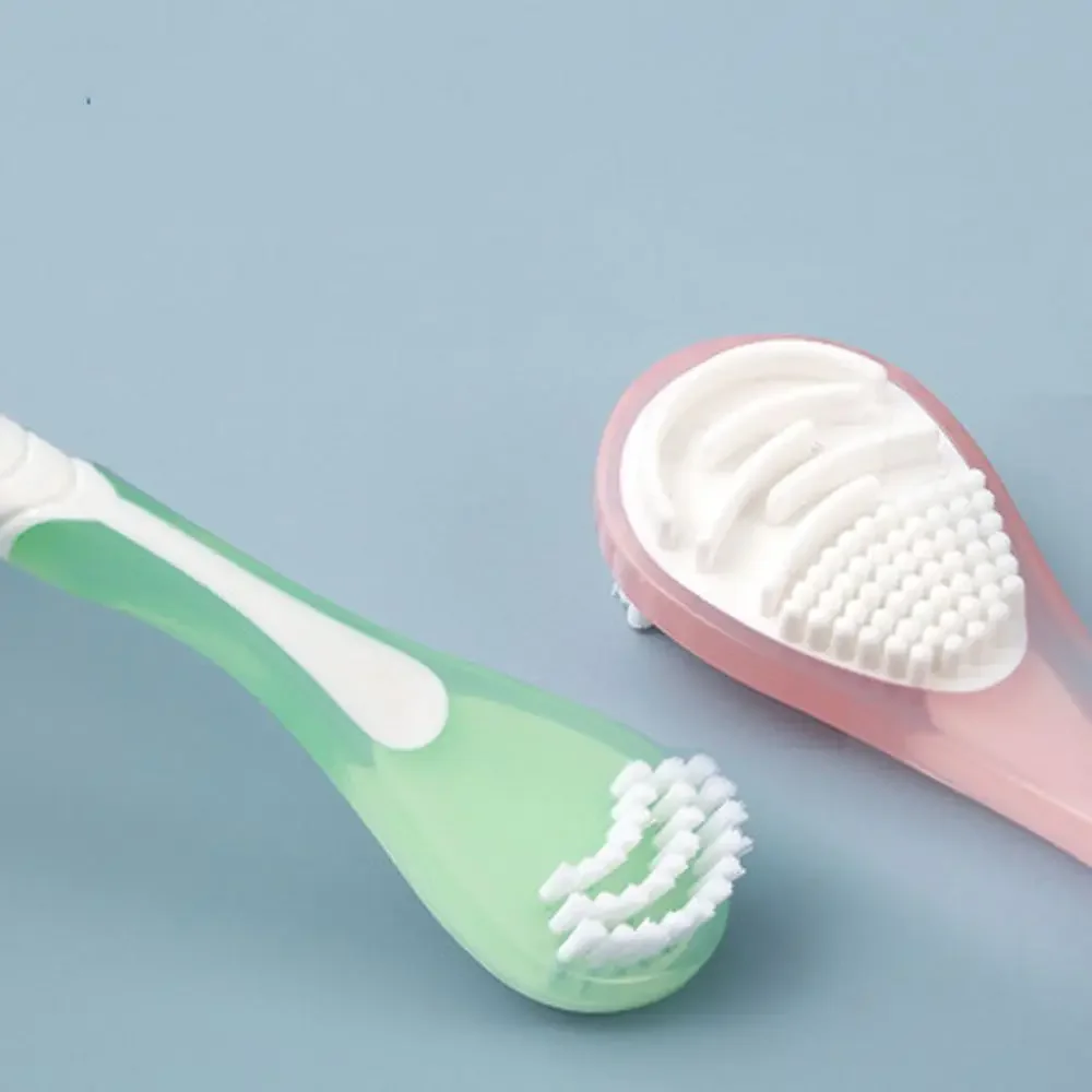 Double Side Tongue Cleaner Brush, Ferramentas de Higiene Oral, Tongue Scraper, Toothbrush, Fresh Breath