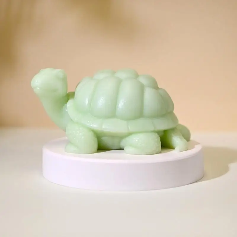 31BB Turtles Silicone Moulds Handmade Landscape Moulds Turtles Figurine Molds Silicone Texture Suitable for Craft Lover