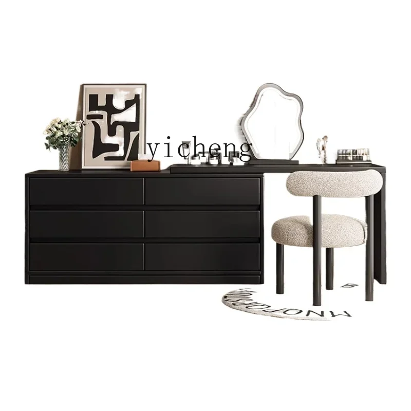 ZZZXL dresser bedroom modern simple dressing table chest cabinet integrated bedside computer desk storage cabinet