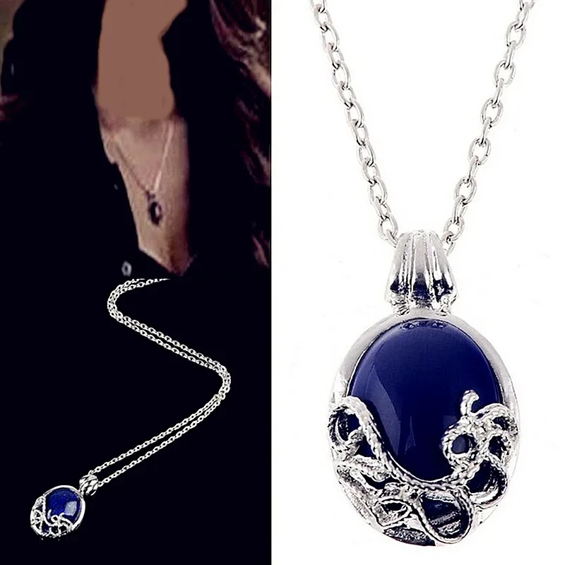 Colar The Vampire Diaries Vintage Katherine Pingente Moda Filme Joias Cosplay para Mulheres Atacado Presentes Femininos