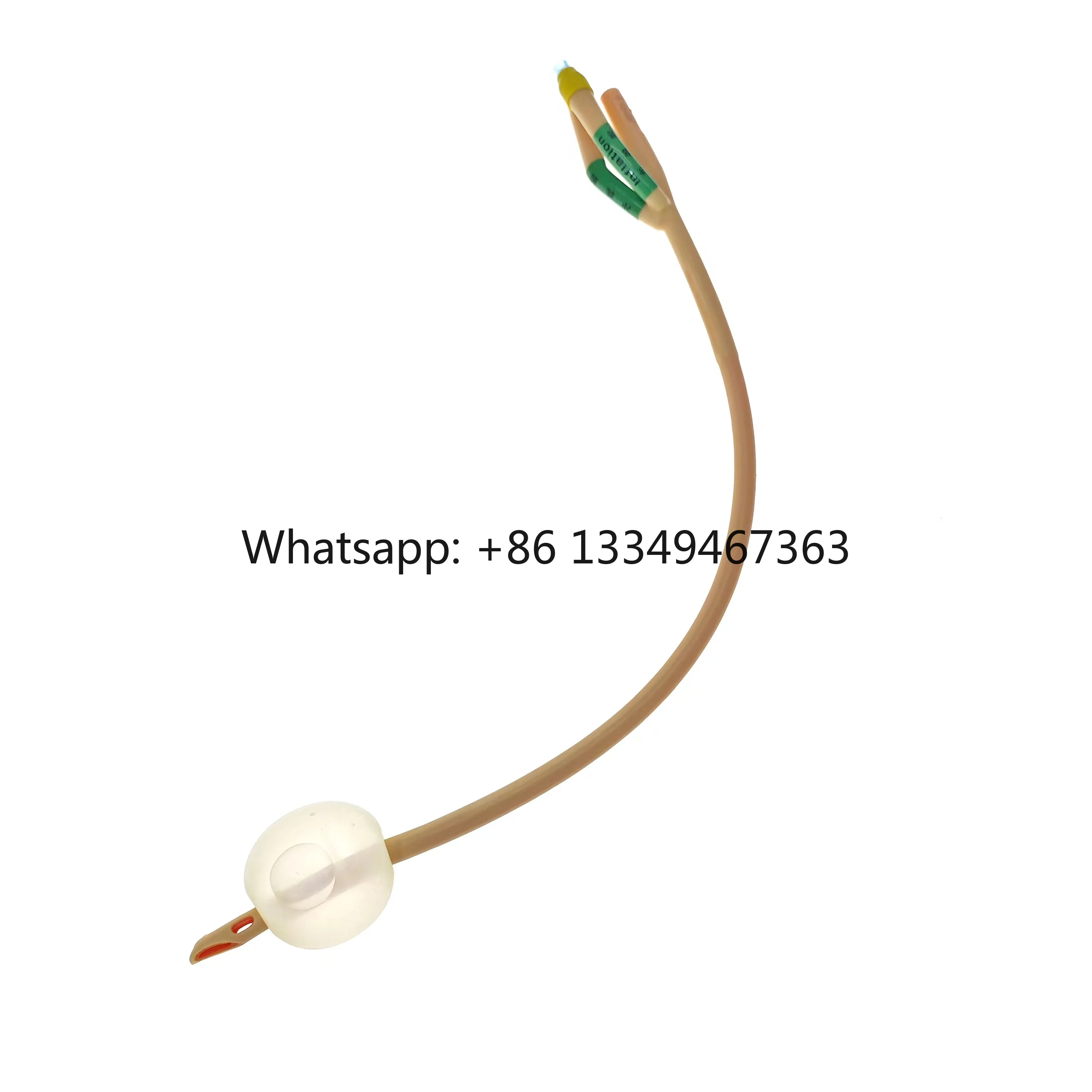 Сертифицированные ISO медицинские расходные материалы 3-сторонние 18fr 20fr 22fr 24fr латексный катетер гемурия ПВХ силиконовая полимерная смола блистер для ПК
