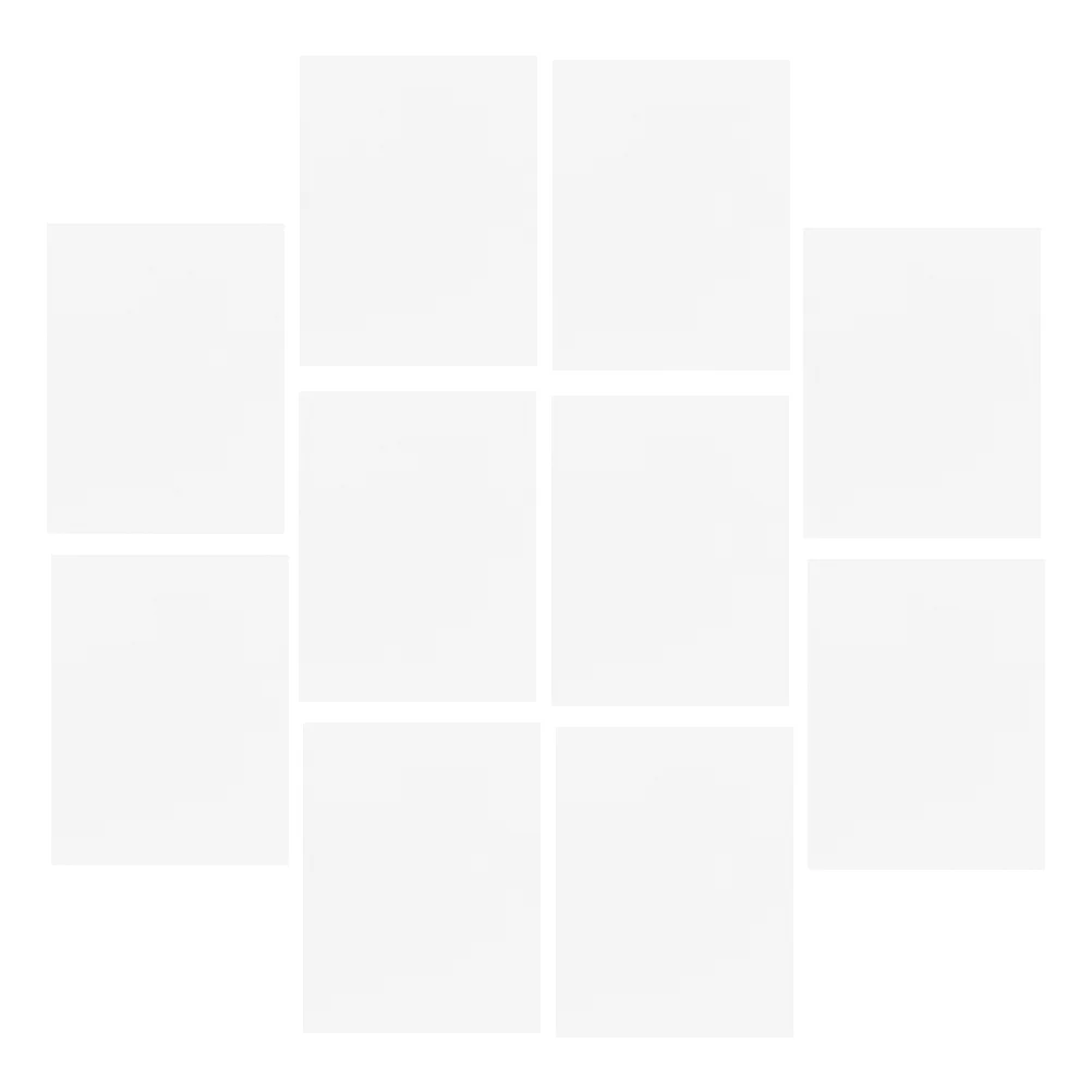 10 Sheets Transparent Plate Making Film Printing Supply Photo Studio Printer Paper Transparency High Definition Super