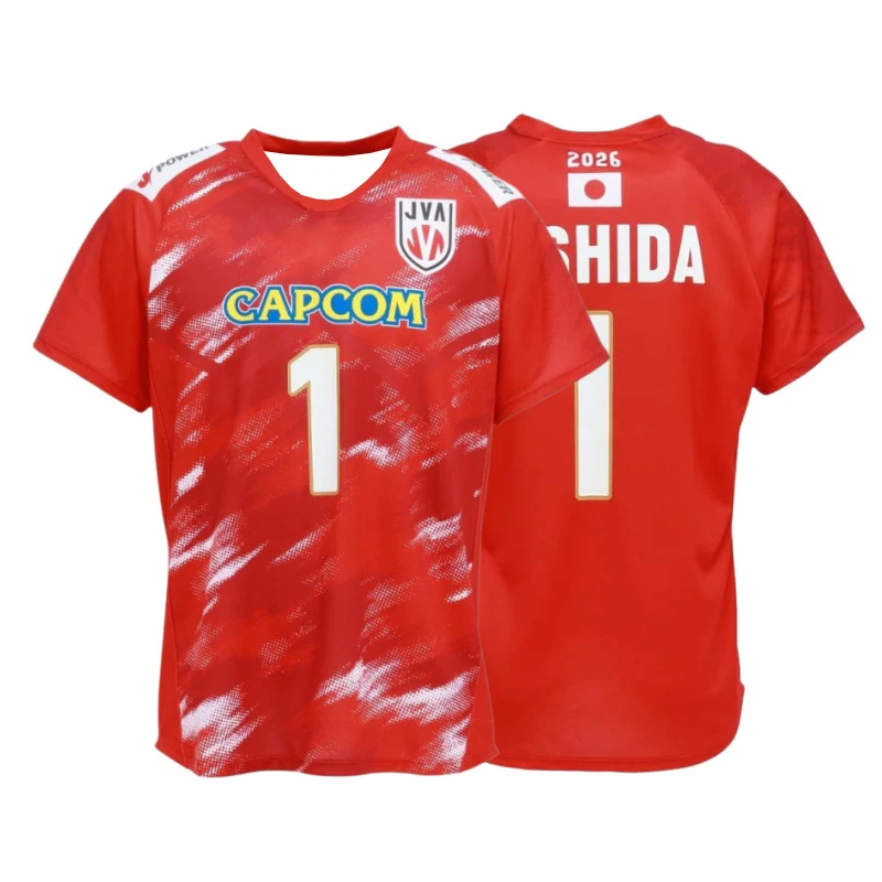 Neues japanisches Volleyball-Trikot Nr. 12 mit Aufdruck, kurzärmelig, schnell trocknend, sportliches T-Shirt, Training, Freizeit, Street-Top, passend für die Familie, Y2K – Detail 7