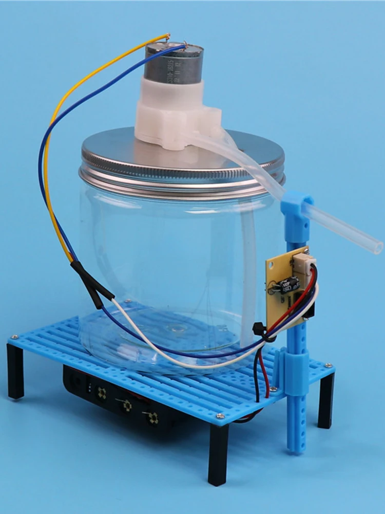 Fisica STEM Tecnologia Gadget Bambini Giocattoli scientifici Macchina automatica disinfettante per le mani Giocattoli educativi per bambini Artigianato fai-da-te