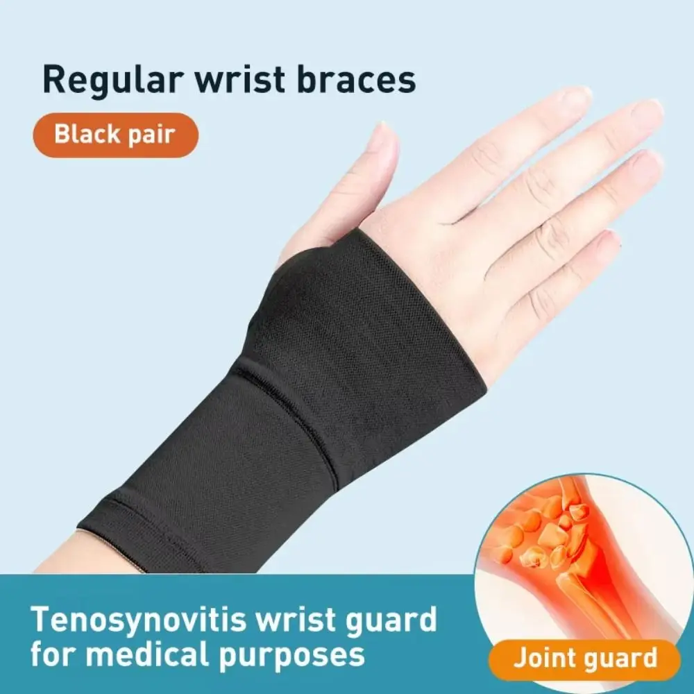Wrist Sheath Polyurethane Fibre Wrist Protector Bands Elastic Anti Sprain Wrist Brace Breathable Thin Wristband Fatigue Relieve