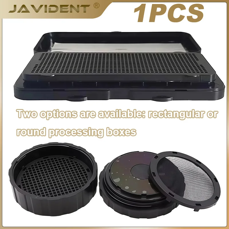 1Pc Dental Veneer Pretreatment Patch Tooth Box Storage Box Portable Arrangement Cleaning Ceramic Veneers  Denture Retainer Case