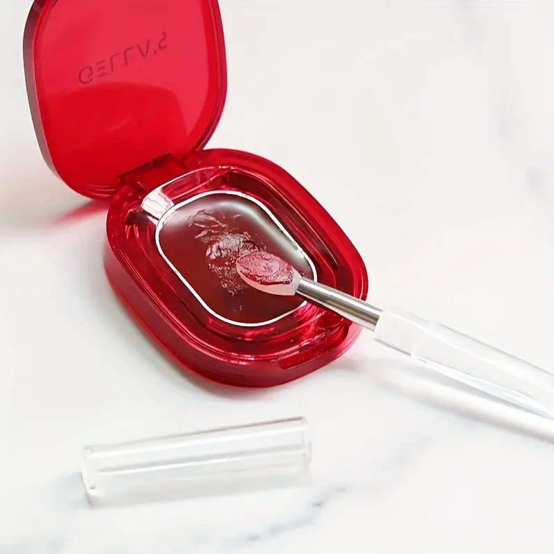 Brosse à lèvres Portable en Silicone avec couvercle, applicateur de baume à lèvres multifonctionnel doux, rouge à lèvres, brillant à lèvres, pinceaux de maquillage, 1/3/5 pièces