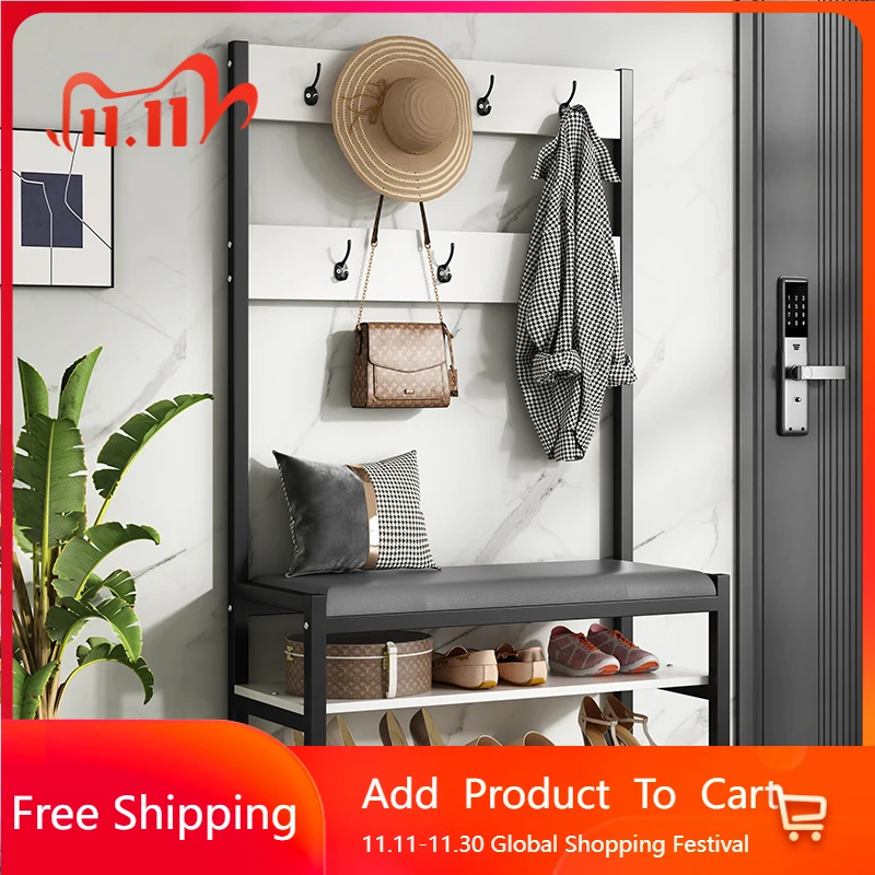 

Storage Standing Coat Racks Organizer Luxury Open Living Room Hotel Hanging Bedroom Coat Racks Display Perchero Home Furniture