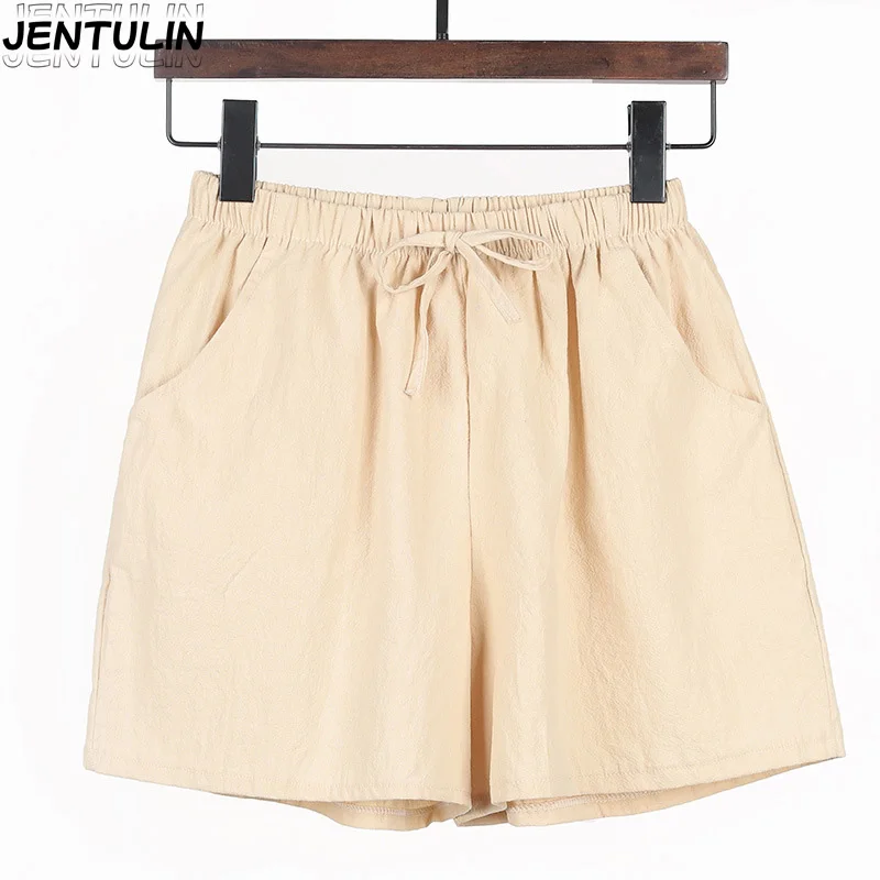 

Cotton Linen Shorts Women Fashion Workout Shorts Harajuku Home Pants Ladies Multicolored Shorts Casual Women Outdoor Sport Pants