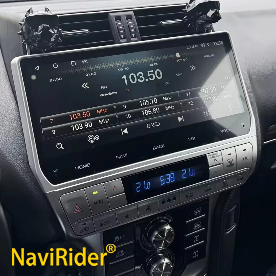 

Автомобильный DVD-плеер Carplay 12,3 дюйма, Android 15, 8 ГБ + 256 ГБ, GPS, WIFI BT 5,0, радио для Toyota Land Cruiser Prado 150 2018-2024, головное устройство