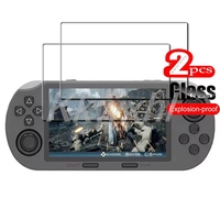 2PCS FOR SF3000 Handheld Game Console 4.5Inch Tempered Glass ON SF 3000 9H HD Screen Protector Film Cover