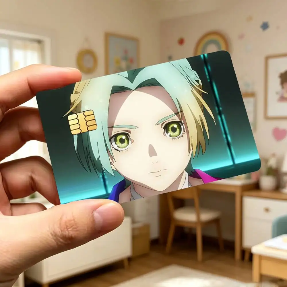 G-Game GNOSIA Anime    Stickers Credit Debit Card Film Skin Sticker Credit Card Skin Stickers For Bank Card Bus Metro