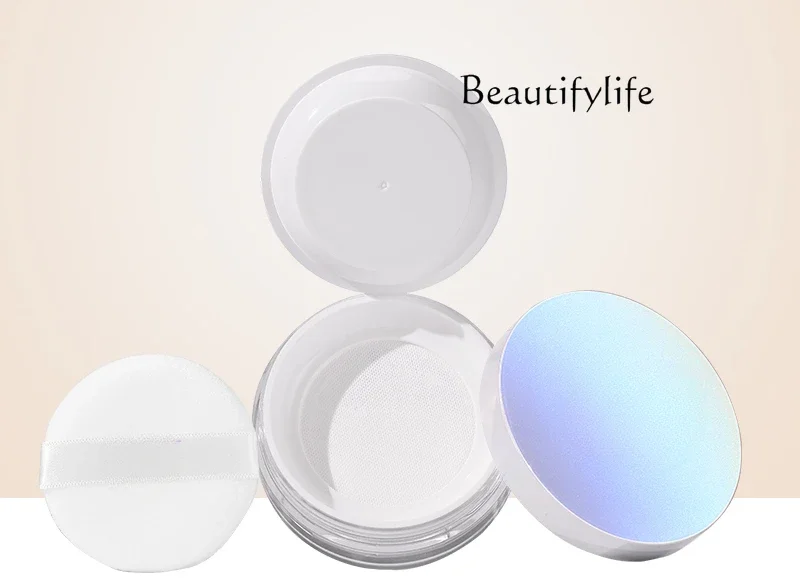 Loose powder setting, waterproof, sweat-proof, long-lasting oil control, no makeup removal, honey powder, advanced sense,