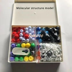 240 Pieces/set of Chemical Reagent Kits Molecular Structure Modeling Supplies Medical Laboratory Chemistry Classroom