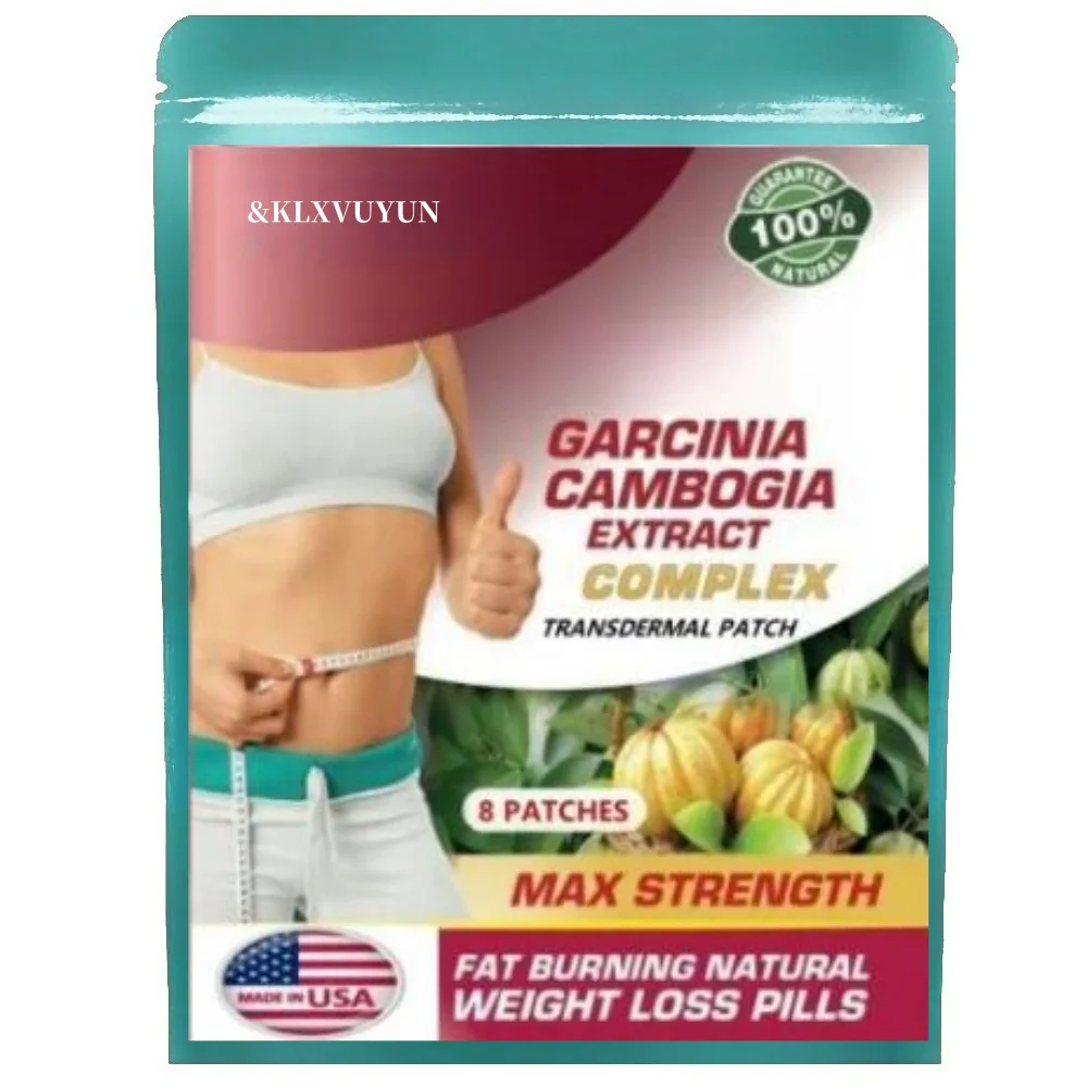 

95% HCA Garcinia Cambogia Transdermal Patches Fat Burning for Weight Loss, Strongest Legal Appetite Reducer Suppressant