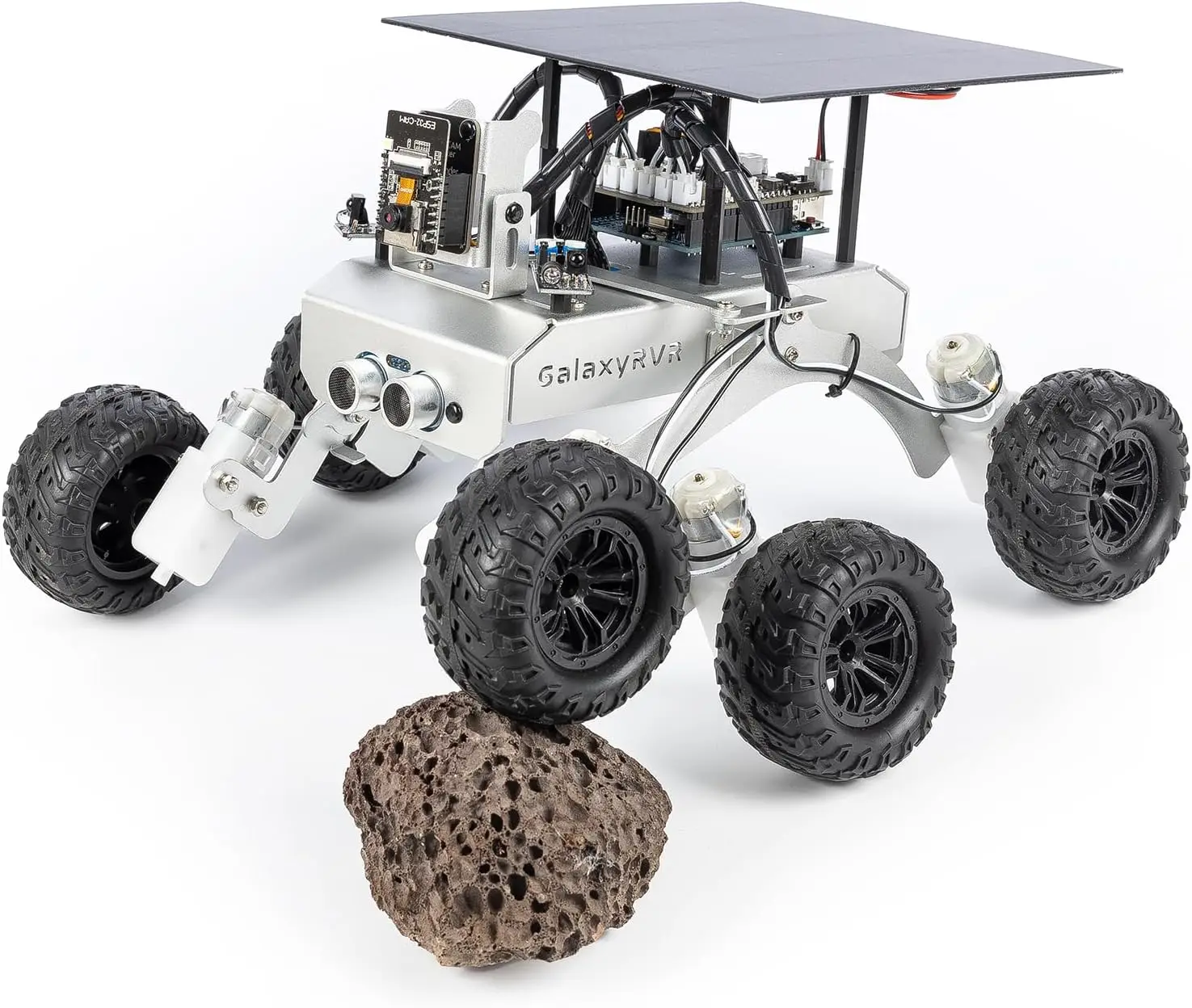 SunFounder GalaxyRVR Mars Rover Kit, Smart Video Robot Car Kit Compatible with Arduino Uno R3 with ESP32 CAM,Batteries Included