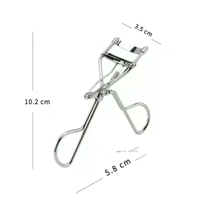 Professional Eyelash Curler Spring Loaded Design Long Lasting Curls 2 Color Choices For Daily Makeup Home Use