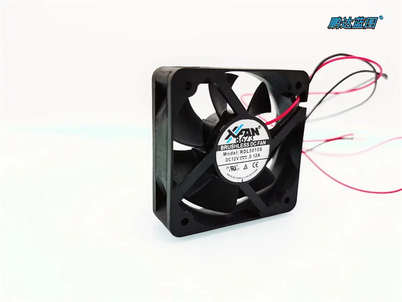 New RDL5015S hydraulic bearing 5015 0.12A DC brushless 5CM silent chassis cooling fan 50 * 50 * 15mm