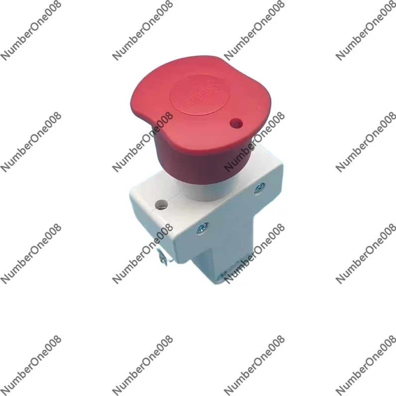 ED100 Emergency Stop Switch, 48V 100A Push Button Kill Switch for Electric Pallet Truck Forklift, Industrial Safety Disconnect 3