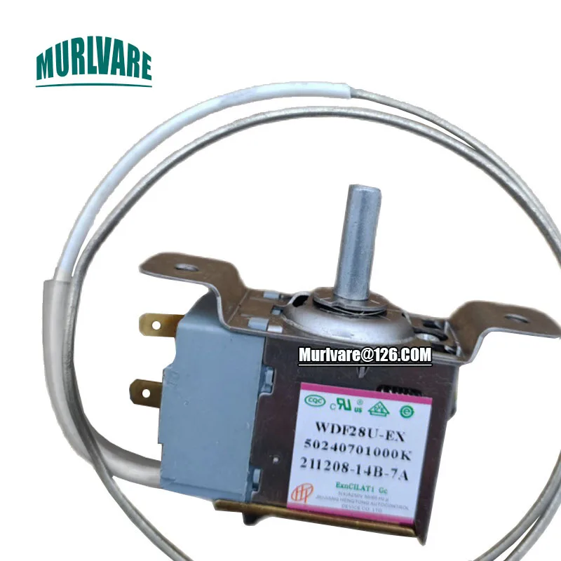 

Двухконтактный температурный контроллер, обоюдочный фиксированный, 50240701000K, датчик температуры, термостат для замены холодильника Midea