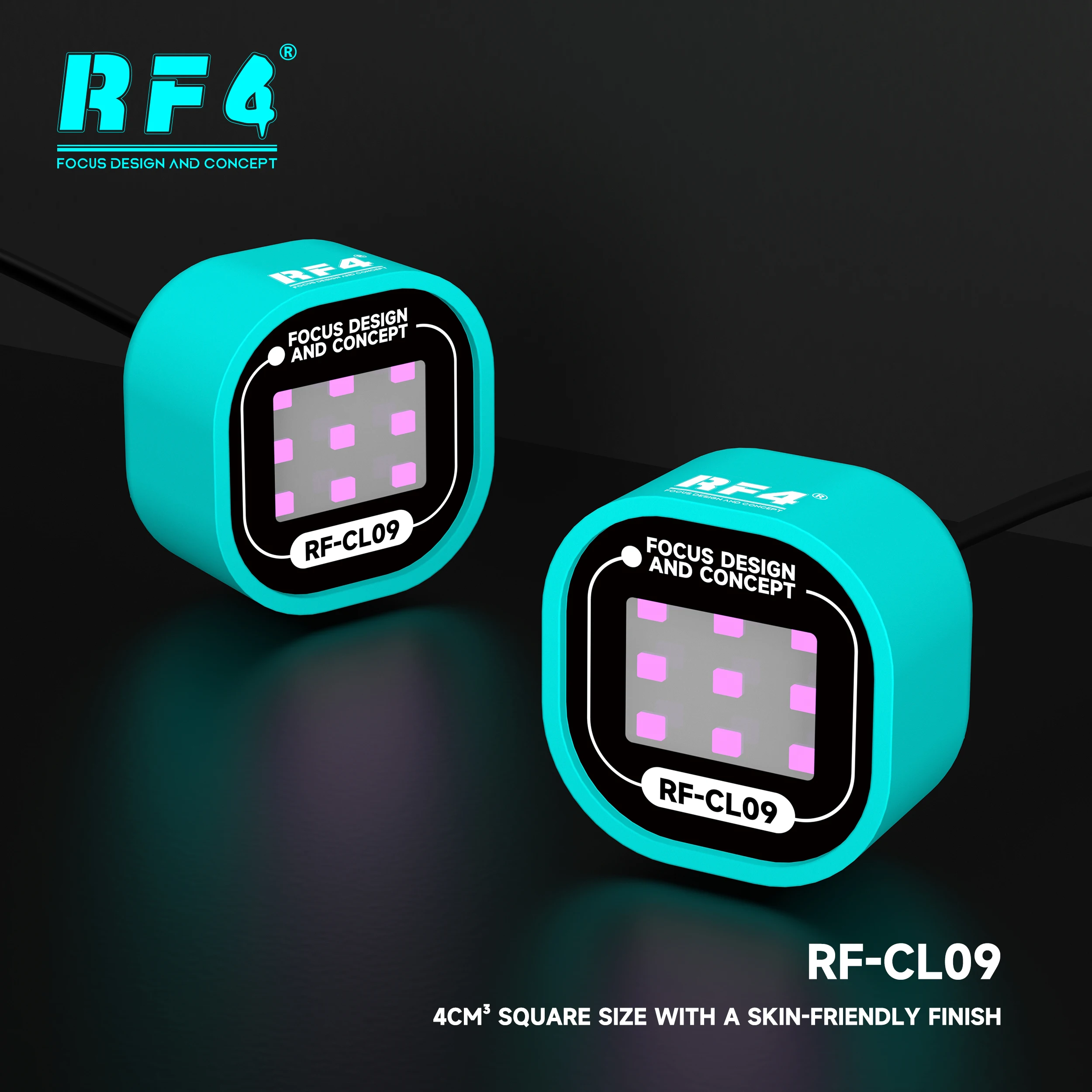 RF4 RF-CL09 USB UV Lamp for Mobile Phone Repair Photosensitive Adhesive Curing with Nine Bright Beads